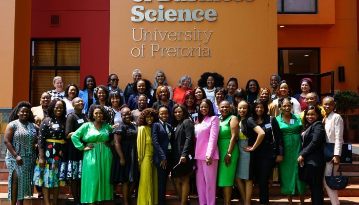 Women entrepreneurs graduating from the Road to Growth programme in 2022